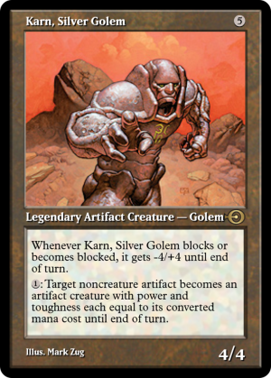 391a965c-31f9-4adb-a872-3e497d659b3c Karn, Silver Golem
