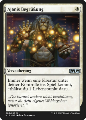 3a9ca96a-91b4-45a0-9d6b-a9d27471e261 Ajani's Welcome