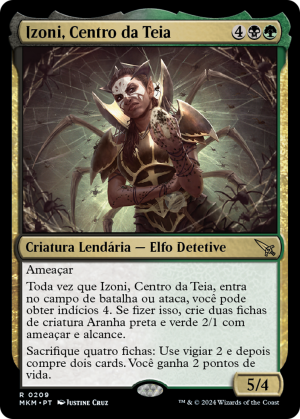 Izoni, Center of the Web