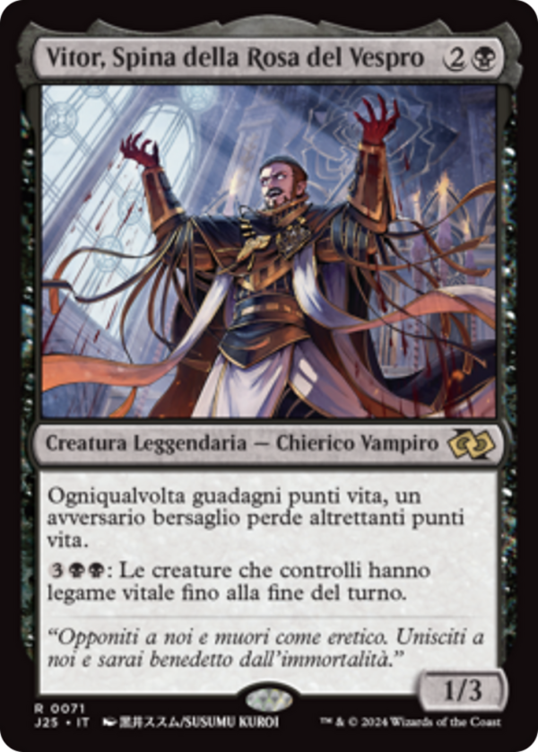 Vito, Thorn of the Dusk Rose