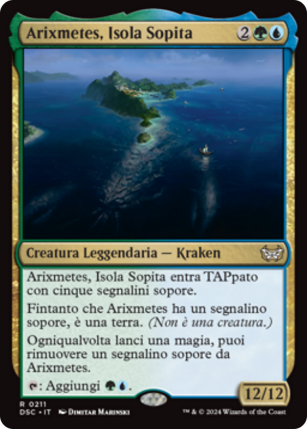 Arixmethes, Slumbering Isle