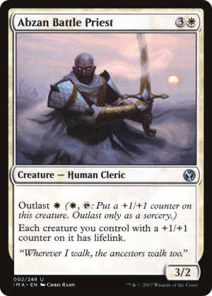 3f2877ac-195b-4397-89bd-0bee3220b2a4 Abzan Battle Priest