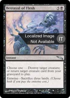 Betrayal of Flesh