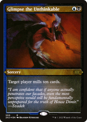 Glimpse the Unthinkable