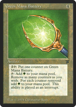 Green Mana Battery