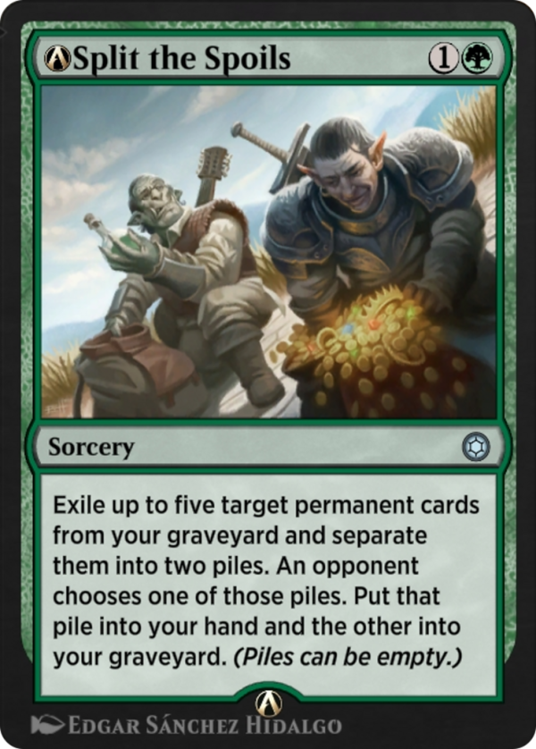 A-Split the Spoils