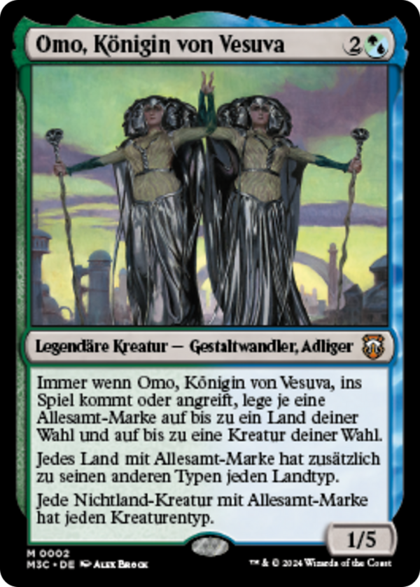 Omo, Queen of Vesuva