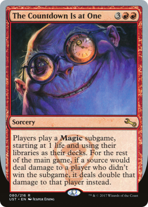 4afb8115-3a47-4d7e-a3ed-b2e81ca27255 The Countdown Is at One