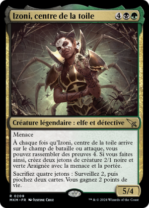 Izoni, Center of the Web