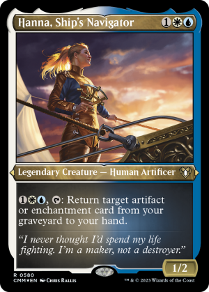Hanna, Ship's Navigator