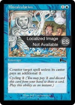 4e930f86-398f-4509-816e-075d50c60b04 Miscalculation