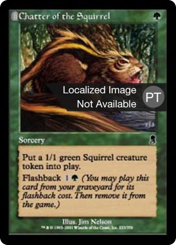 Chatter of the Squirrel