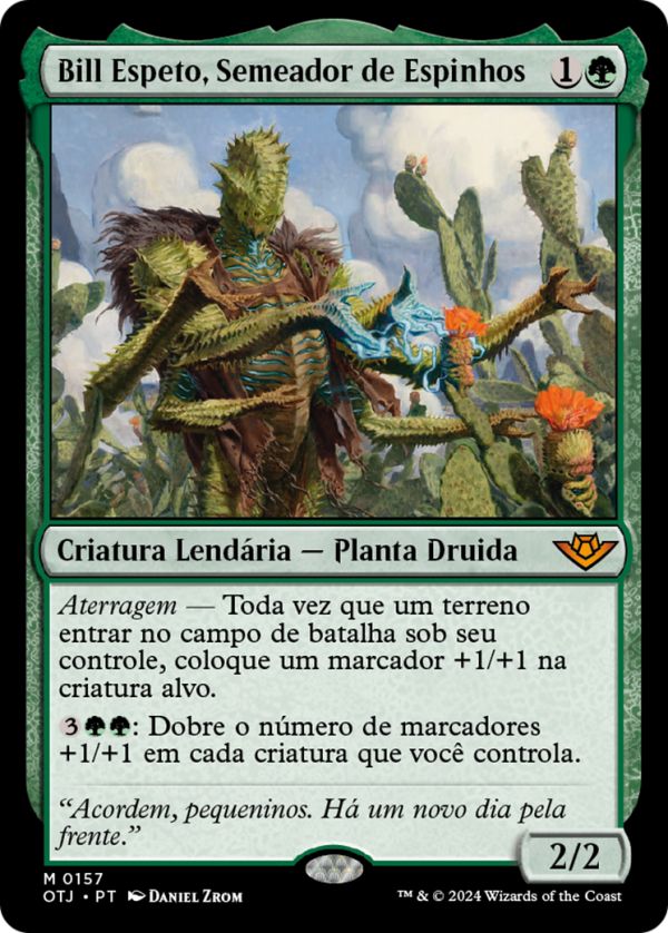 Bristly Bill, Spine Sower