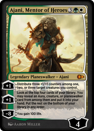 53c78314-8c0d-433c-9248-2eced5fbd068 Ajani, Mentor of Heroes