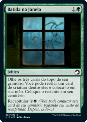 Tapping at the Window