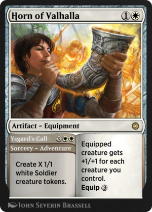 56527495-c4c3-424c-92c4-d5d2d431dff1 Horn of Valhalla // Ysgard's Call