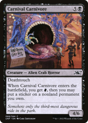 59e6ce64-0907-4db2-a0b6-4f79ba76616b Carnival Carnivore