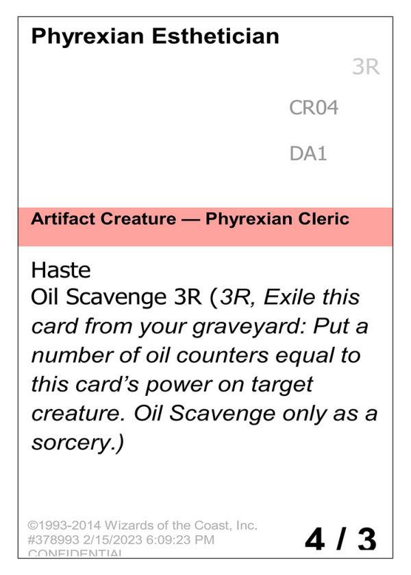 Phyrexian Esthetician