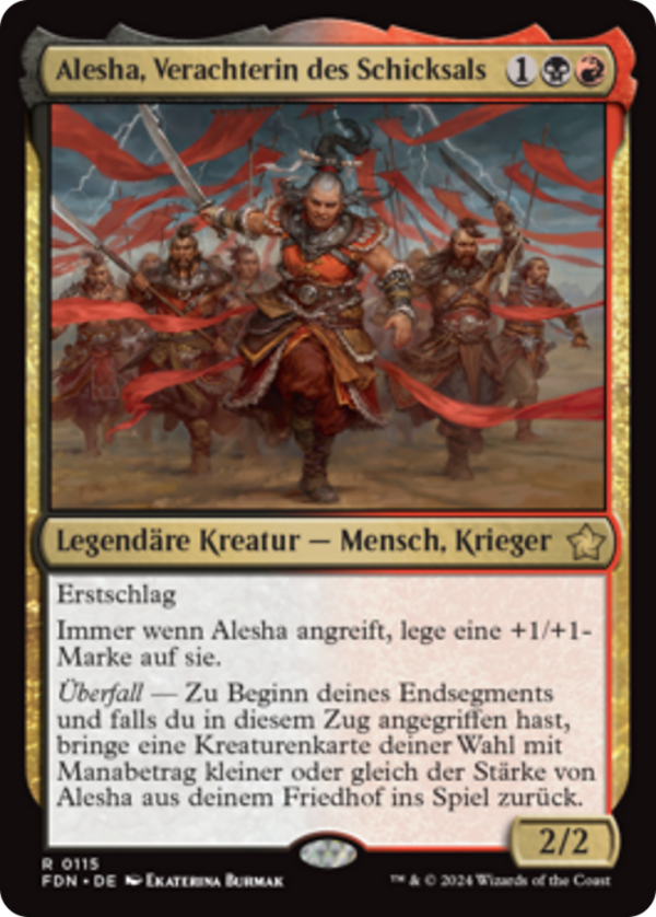 Alesha, Who Laughs at Fate