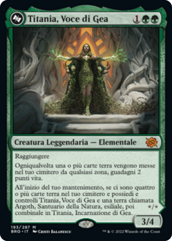 Titania, Voice of Gaea