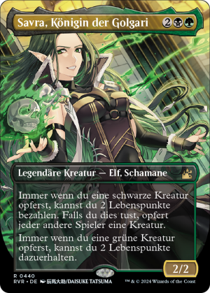 5b8a0bfe-5495-41f8-a97e-021fb31c02e4 Savra, Queen of the Golgari