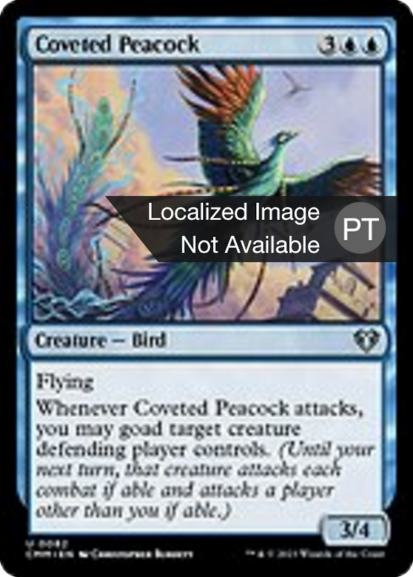Coveted Peacock