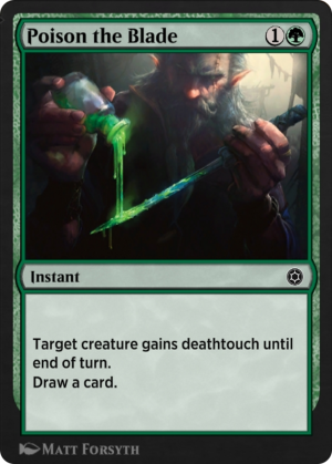 5caffb75-e1af-427b-8cfa-b2db9644da28 Poison the Blade