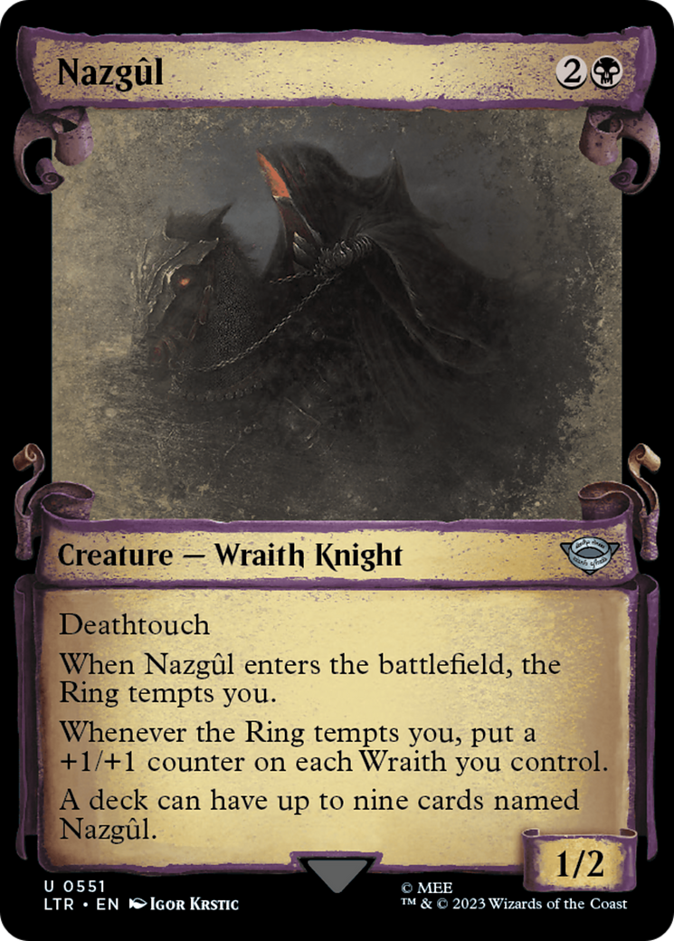 nazgul cards mtg Lord of the Nazgl Deck Ready to play MTG EDH deck from Gray Gauntlet Games. Magic The Gathering Lord of
