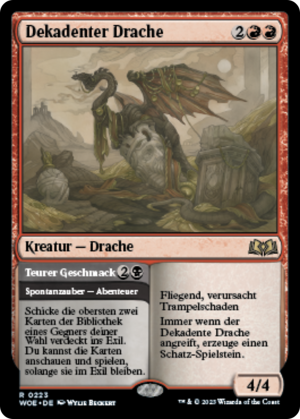 5dcb77f8-8752-4d1d-bdf0-c4dde06e9645 Decadent Dragon // Expensive Taste