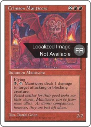 Crimson Manticore