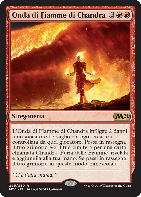 Chandra's Flame Wave