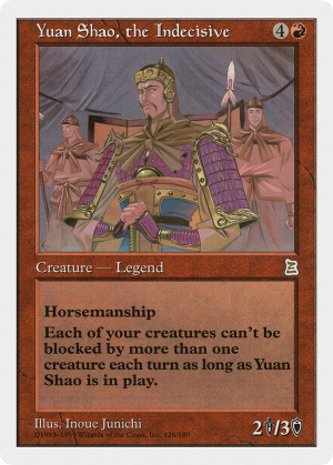 Yuan Shao, the Indecisive