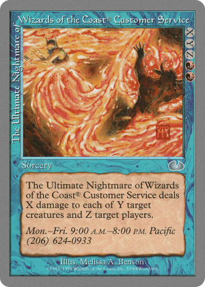616abc97-4276-4e96-bbe8-e47ba7cac075 The Ultimate Nightmare of Wizards of the Coast® Customer Service
