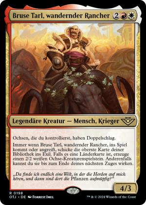 Bruse Tarl, Roving Rancher