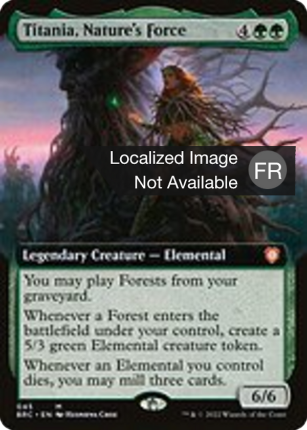 Titania, Nature's Force