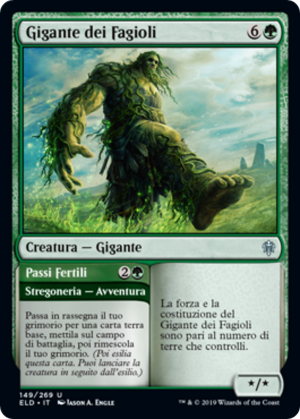 659702cb-77c5-447f-b823-aa74b36c7534 Beanstalk Giant // Fertile Footsteps