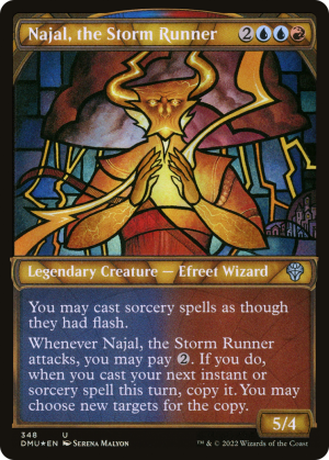 686ec9c3-9549-42e6-8cb5-d00f8cae0f16 Najal, the Storm Runner