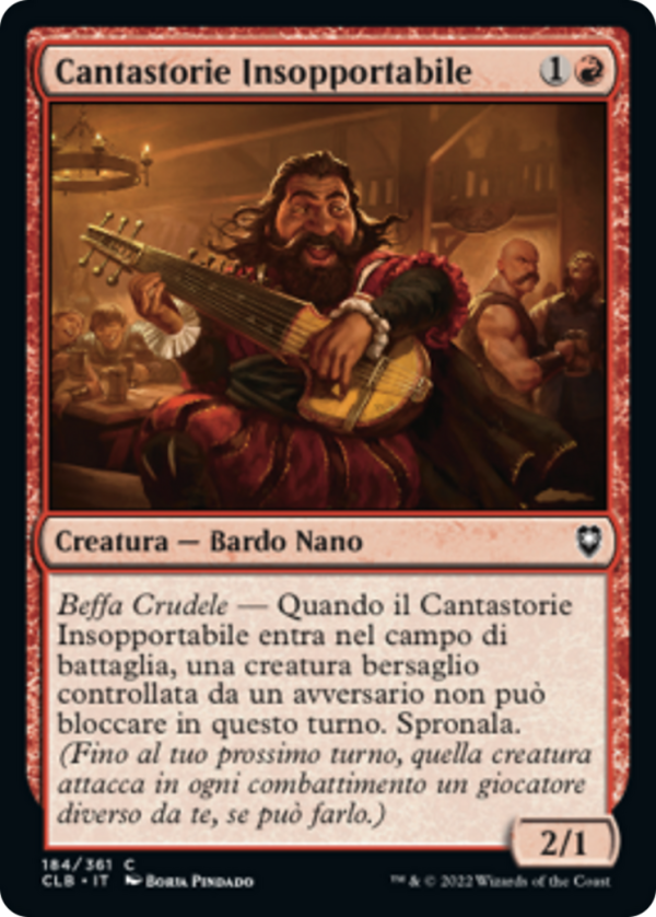 Insufferable Balladeer