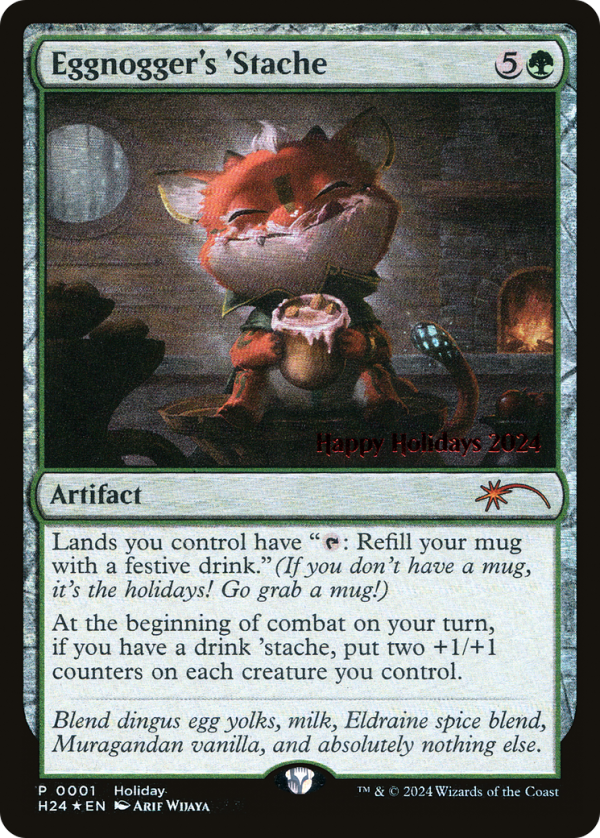 Eggnogger's 'Stache