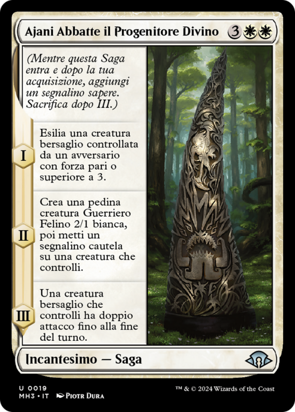 Ajani Fells the Godsire