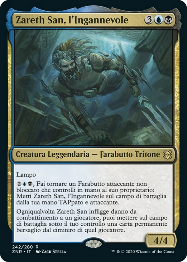 Zareth San, the Trickster