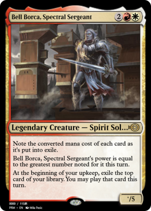 Bell Borca, Spectral Sergeant