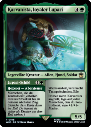70d3945d-0ca7-4f70-b6b9-1b211f5b70e2 Karvanista, Loyal Lupari // Lupari Shield
