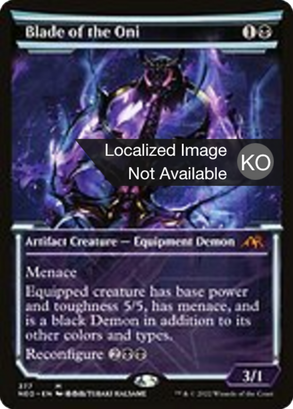 Blade of the Oni