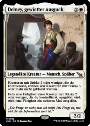 Delney, Streetwise Lookout