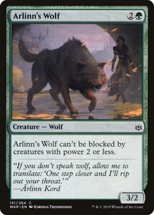 747223a5-c669-4d0e-a062-265eb47710cd Arlinn's Wolf