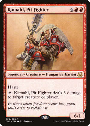 7a65dd4d-f838-4964-bd5a-a517960cc644 Kamahl, Pit Fighter