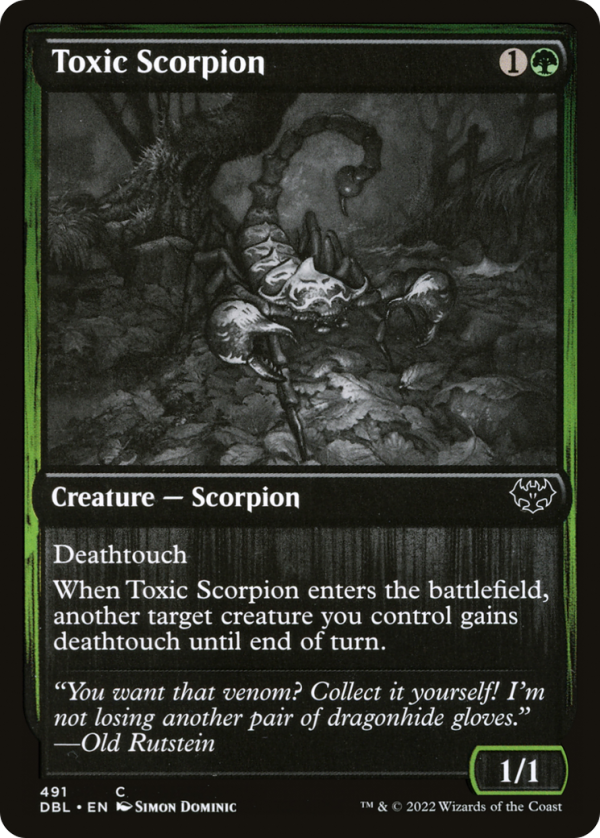 Toxic Scorpion