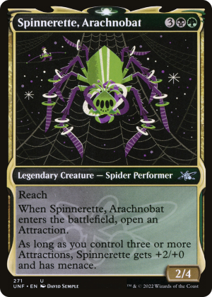 7cbcd448-23fc-4e8d-985d-df2801f5c78c Spinnerette, Arachnobat