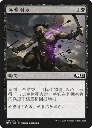 7ed725df-275a-4b73-950d-193c1a8386a9 Abnormal Endurance